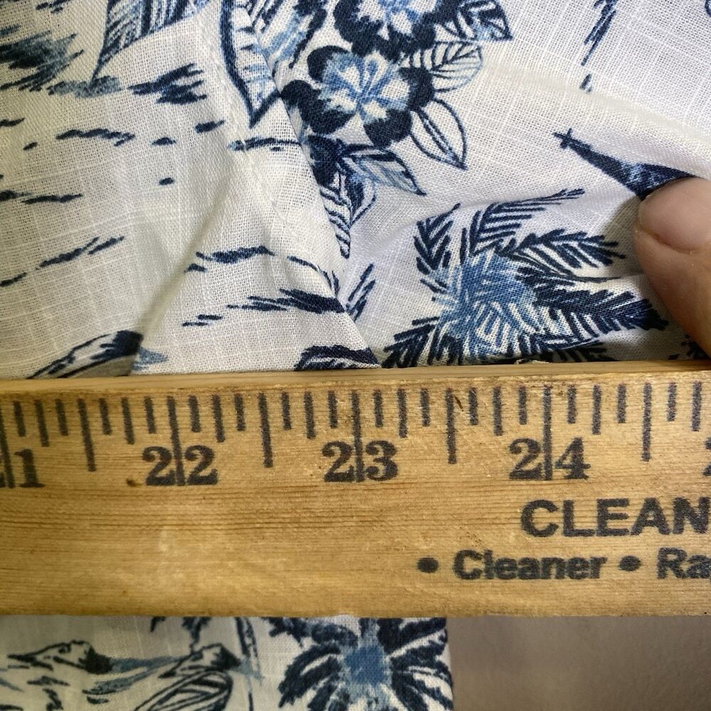 Tommy Bahama Hawaiian Shirt All Over Print Tropical Beach Men's Large NWT $120 - Picture 12 of 12